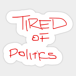 politics Sticker